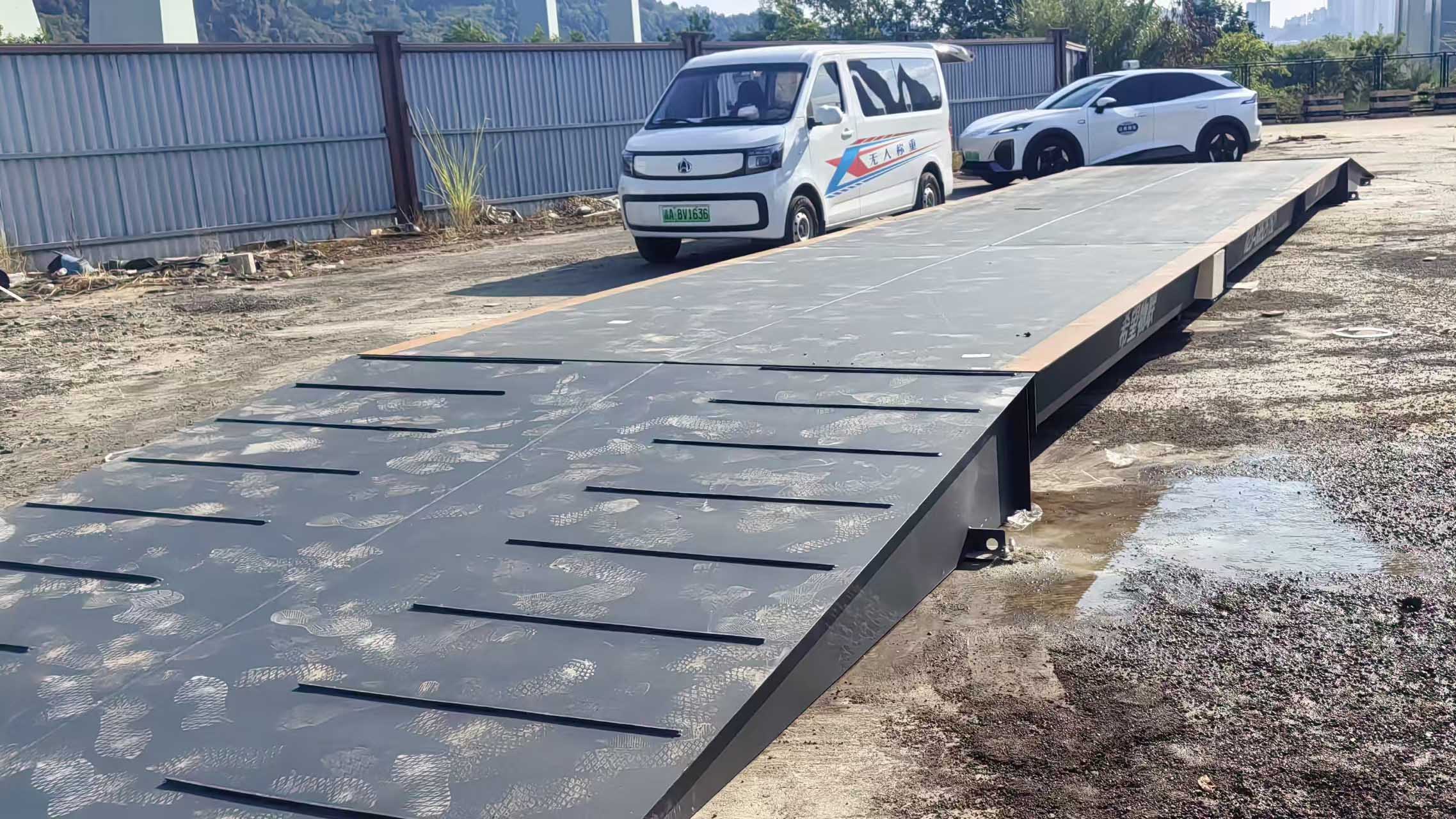 重慶希望物聯助力潼南交通事務升級，地上式鋼引坡地磅快速安裝投入使用